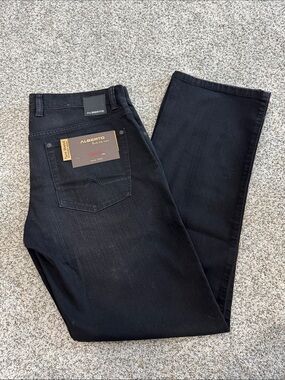 Men's Black Jeans - Classic Straight Fit Modern fit